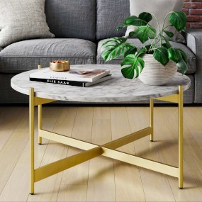 round-marble-coffee-table