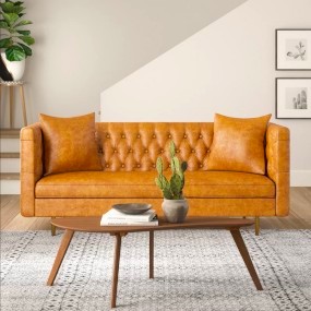 faux-leather-couch