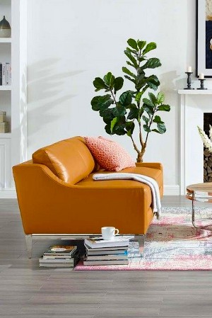 tan-leather-loveseat