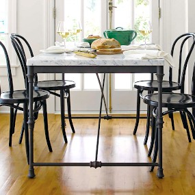 white-marble-rectangular-dining-table