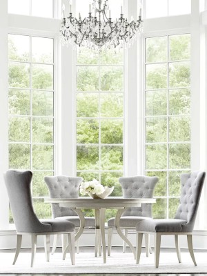 white round dining room tables