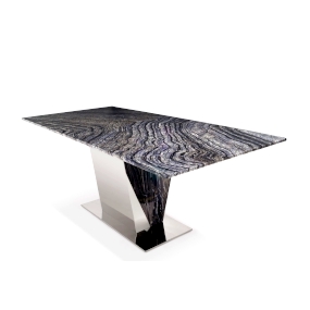 black-marble-dining-table