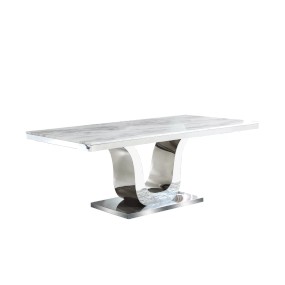 marble-and-chrome-dining-table