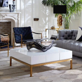 modern-white-square-coffee-table