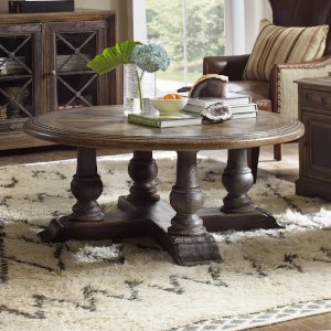 round-rustic-farmhouse-coffee-table-with-distressed-wood-finish